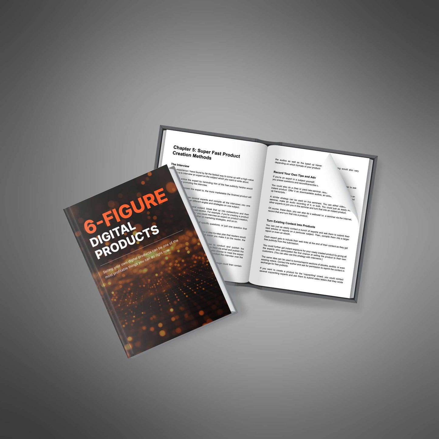 6-Figure Digital Products EBook & Checklist
